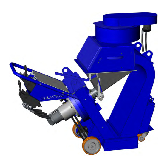 Blastrac 500HSH Operating Instructions Manual