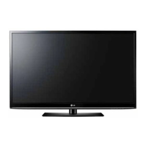 LG 42PJ150 HD Plasma TV Manuals