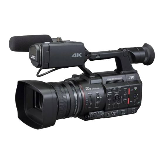JVC CONNECTED CAM GY-HC500U Instructions Manual