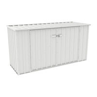 Absco Sheds 230813BK-PTX Assembly Instructions Manual