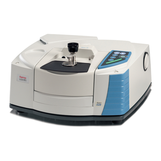 ThermoFisher Scientific iS20 with OMNIC User Manual