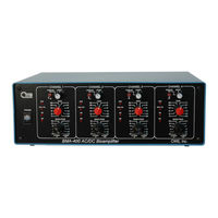 CWE BMA-400 Instruction Manual