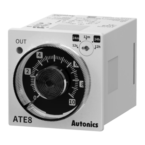 Autonics ATE8 Series Product Manual