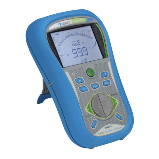 METREL SMARTEC MI 3121H Instruction Manual