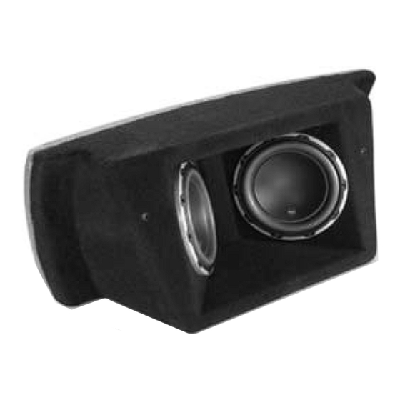 JL Audio Stealthbox SB-B-7SER/10W6v2 Installation Manual
