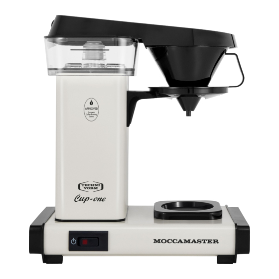 techni vorm MOCCAMASTER Original Instructions For Use