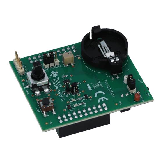 Texas Instruments TPL5010EVM User Manual