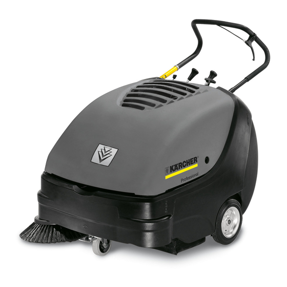 Kärcher KM 85/50 W Bp Manual