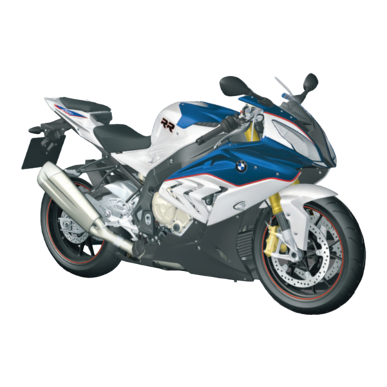 BMW Motorrad S 1000RR Rider's Manual