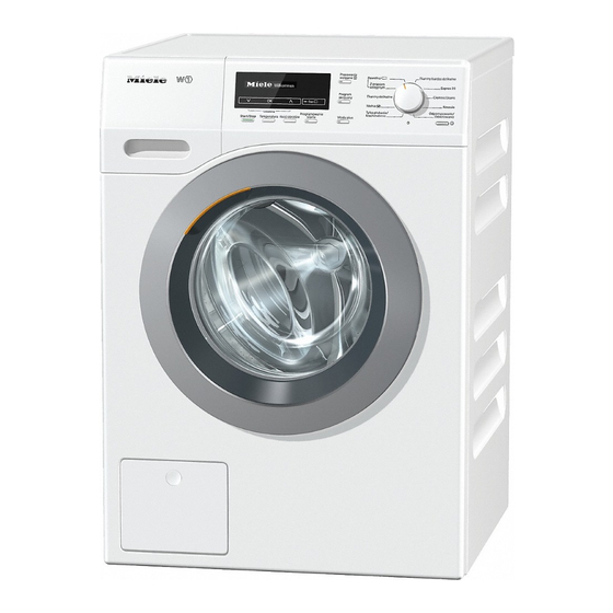 Miele WKB 130 Loading Washing Machine Manuals