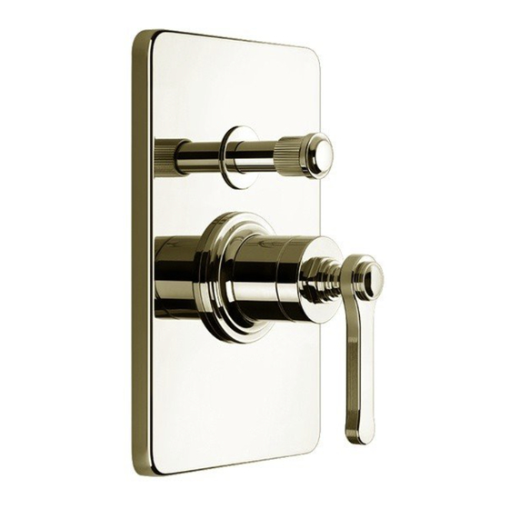 Gessi VENTI2O 65082 Manual