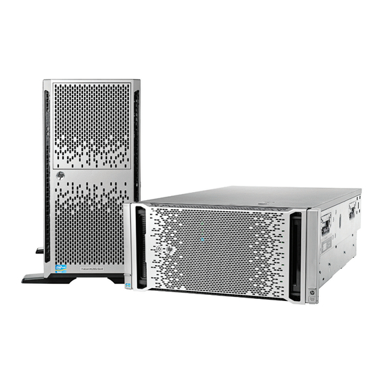 HP ProLiant ML350p Datasheet