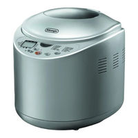 DELONGHI AUTOMATIC BREAD MAKER Instructions For Use Manual