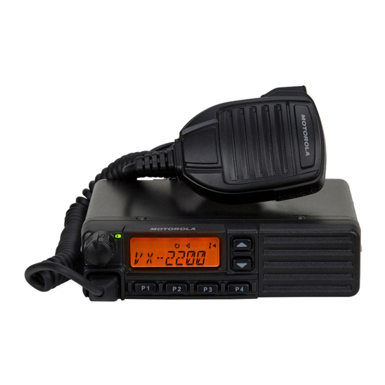 Vertex Standard VX-2200 Series Service Manual