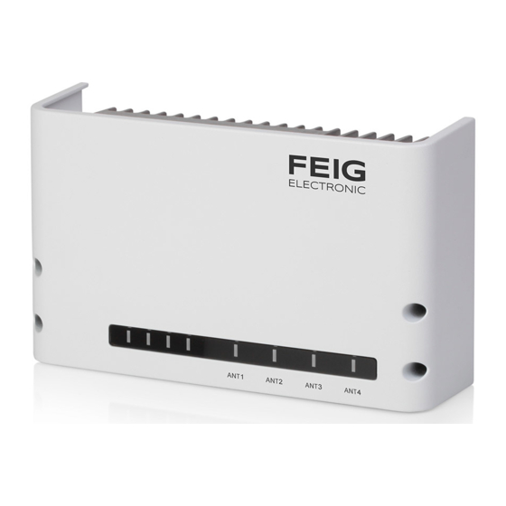 Feig Electronic ID ISC.LRU3500-EU Manuals