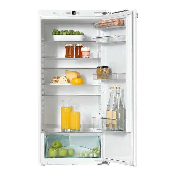 Miele K 32222 i Operating And Installation Instructions