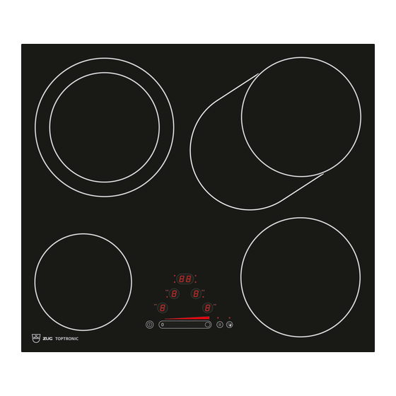 V-ZUG GK45TES Series Operating Instructions Manual