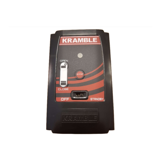 User Manuals: KRAMBLE INDUSTRIES S6 Remote Control Tarp
