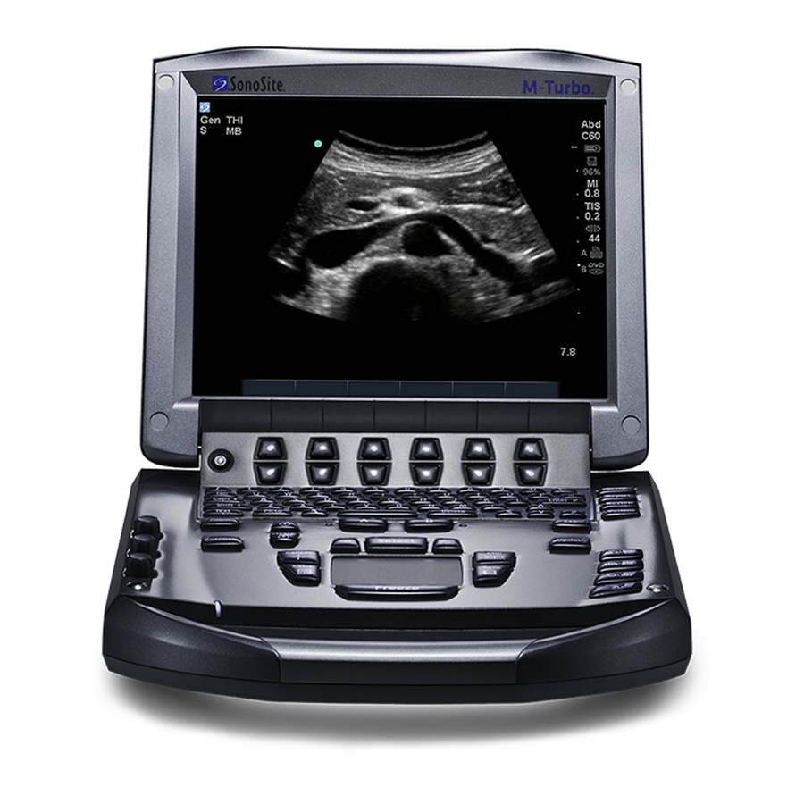 SonoSite M-Turbo Service Manual