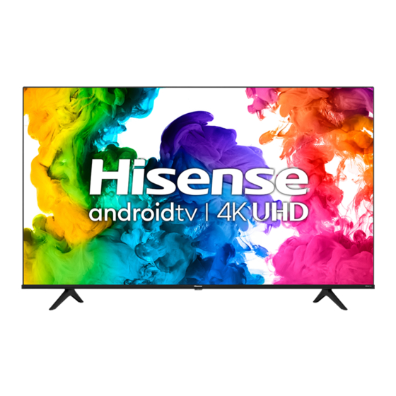 Hisense A68G Series User Manual