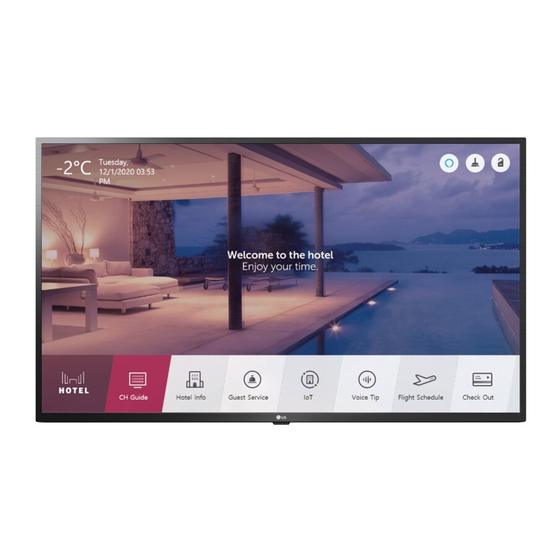 LG 43US342H0ZC Manuals