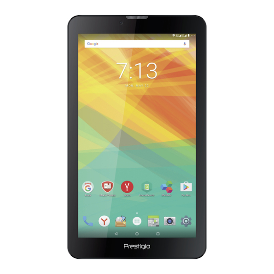 Prestigio GRACE 3157 4G Manuals