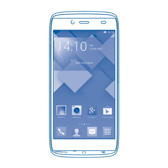 Alcatel 6032 Quick Start Manual