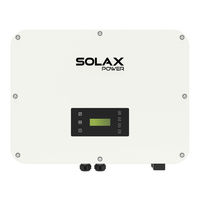 Solax Power X3-ULTRA Installation Manual