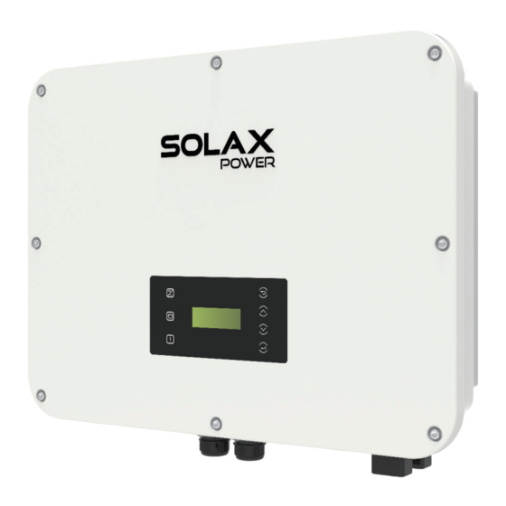 SolaX Power X3-ULTRA User Manual