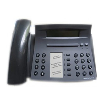 ASCOM Eurit 33 Operating Instructions Manual