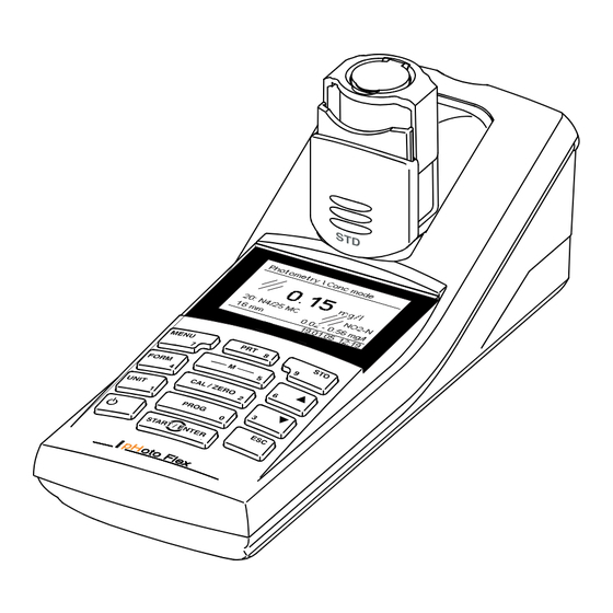 wtw pHotoFlex STD Operating Manual