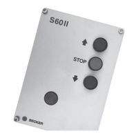 Becker S60II Operating Instructions Manual