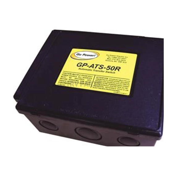 Go Power GP-TS Kit Manual