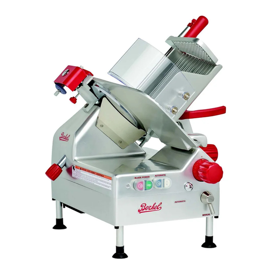 Berkel B12A-SLC Owner's/Operator's Manual