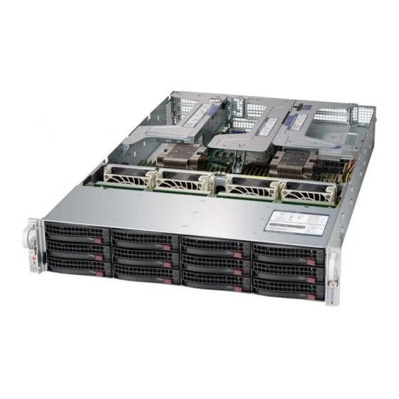 Supermicro SuperStorage SSG-6029P-E1CR12T User Manual