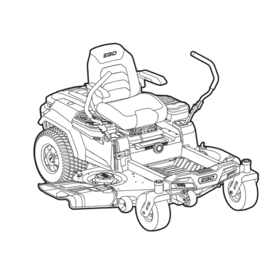 EGO POWER+ ZT5200E-L Manuals