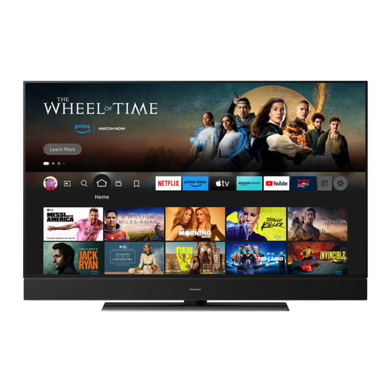 Panasonic TV-42Z90AE6 Manuals