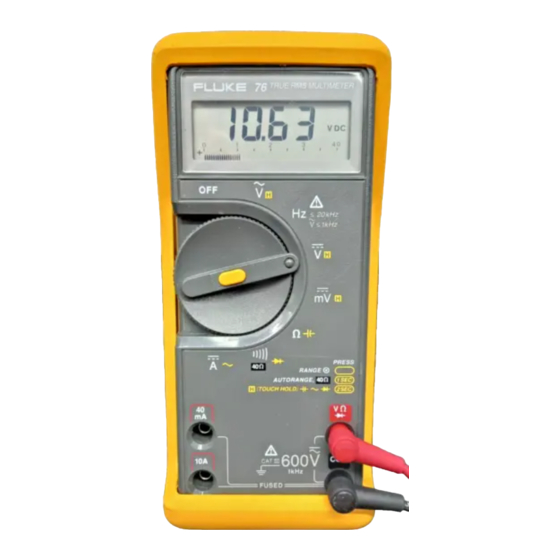 Fluke 76 Service