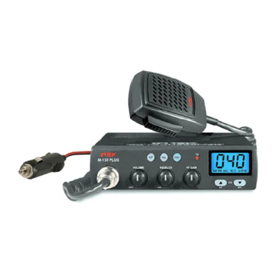 Intek M-130 PLUS Owner's Manual