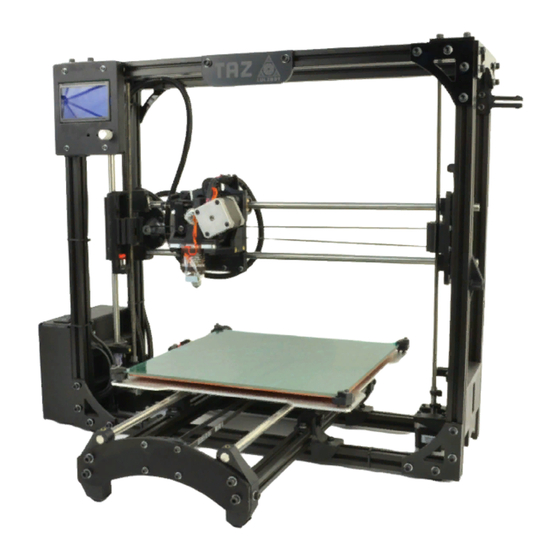 LulzBot TAZ 3.0 User Manual