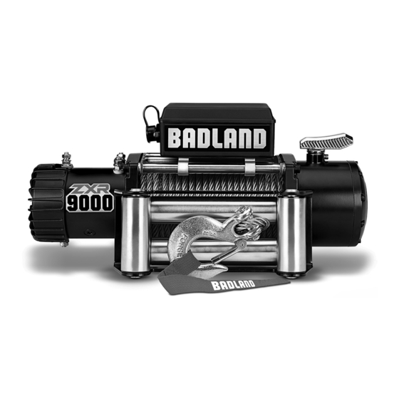 Badland ZXR9000 Manuals