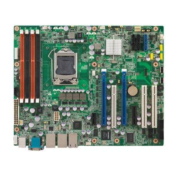 Advantech ASMB-781 Startup Manual