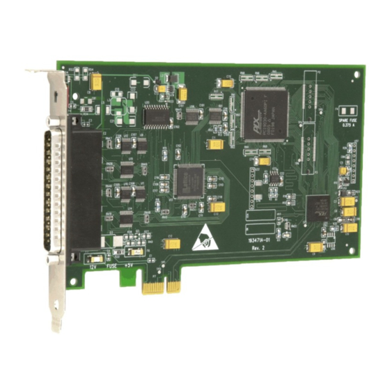 Measurement Computing PCIe-DIO24 User Manual