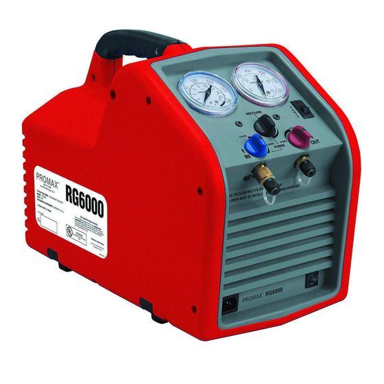 Promax RG6000 Operating Manual