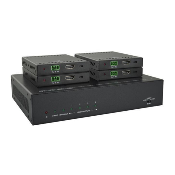Monoprice Blackbird HDBaseT 31058 User Manual