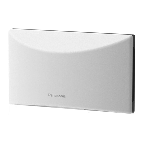 Panasonic HomeHawk WINDOW Manuals