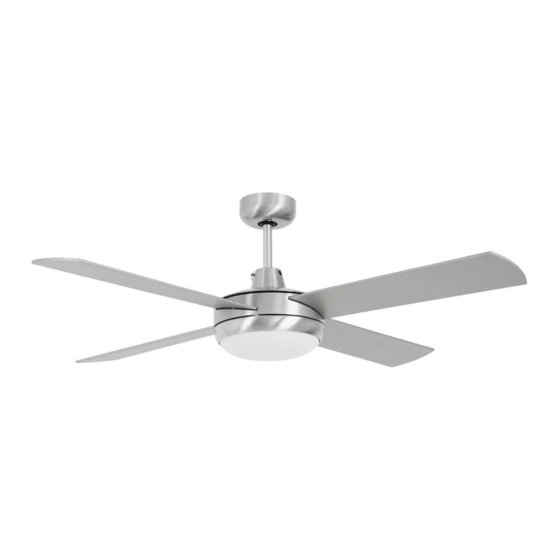 LUCCI Air FUTURA GX53 LED Fan With Light Manuals