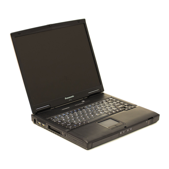 Panasonic CF-51 R Series Supplementary Instructions Manual