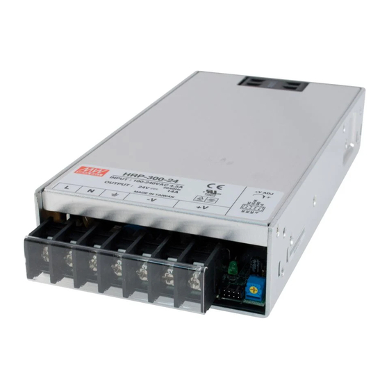 Mean Well CSP Series Installation Manual