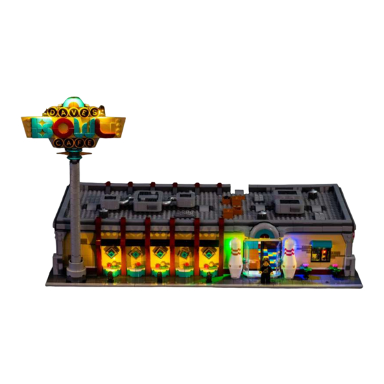 LIGHT MY BRICKS LEGO RETRO BOWLING ALLEY 910013 Manuals